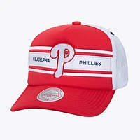 Men's   Red Philadelphia Phillies Sideline Trucker Adjustable Hat