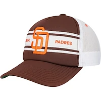 Men's   Brown San Diego Padres Sideline Trucker Adjustable Hat