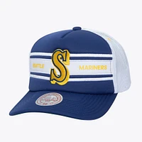 Men's   Royal Seattle Mariners Sideline Trucker Adjustable Hat