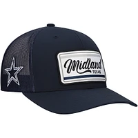 Men's HOOey  Navy Dallas Cowboys  Midland Rig Trucker Adjustable Hat