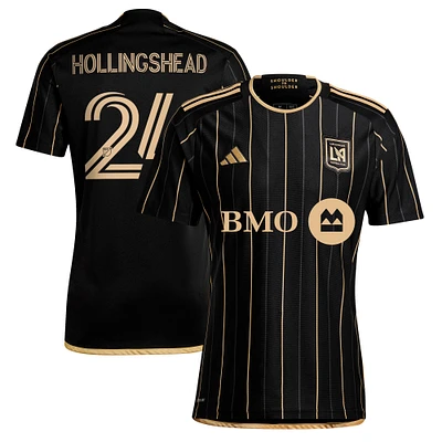 Men's adidas Ryan Hollingshead Black LAFC 2024 Primary Replica Player Jersey