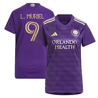 Women's adidas Luis Muriel Purple Orlando City SC 2024 The Wall Kit Replica Player Jersey