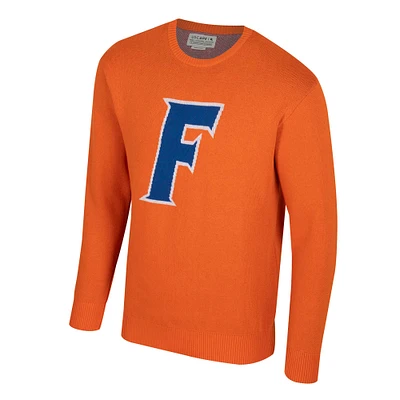 Unisex Uscape Apparel Orange Florida Gators Renew Knit Vintage Pullover Sweater