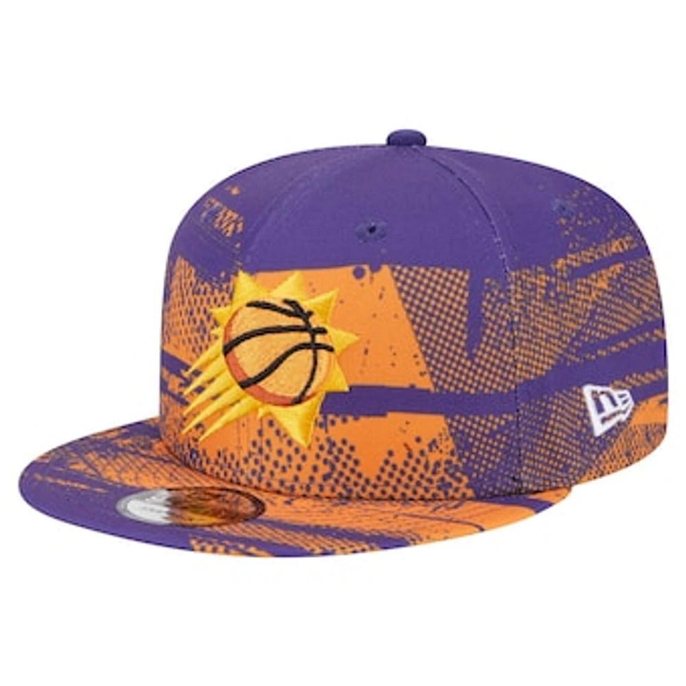 Men's New Era Purple Phoenix Suns Tip-Off 9FIFTY Snapback Hat