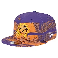 Men's New Era Purple Phoenix Suns Tip-Off 9FIFTY Snapback Hat