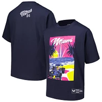 Youth  Black Red Bull Racing Miami Oversized T-Shirt