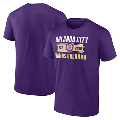 Men's Purple Orlando City SC Hometown Collection Blind Side T-Shirt