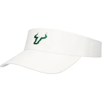 Men's Ahead White South Florida Bulls Cirrus Adjustable Visor