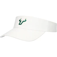 Men's Ahead White South Florida Bulls Cirrus Adjustable Visor