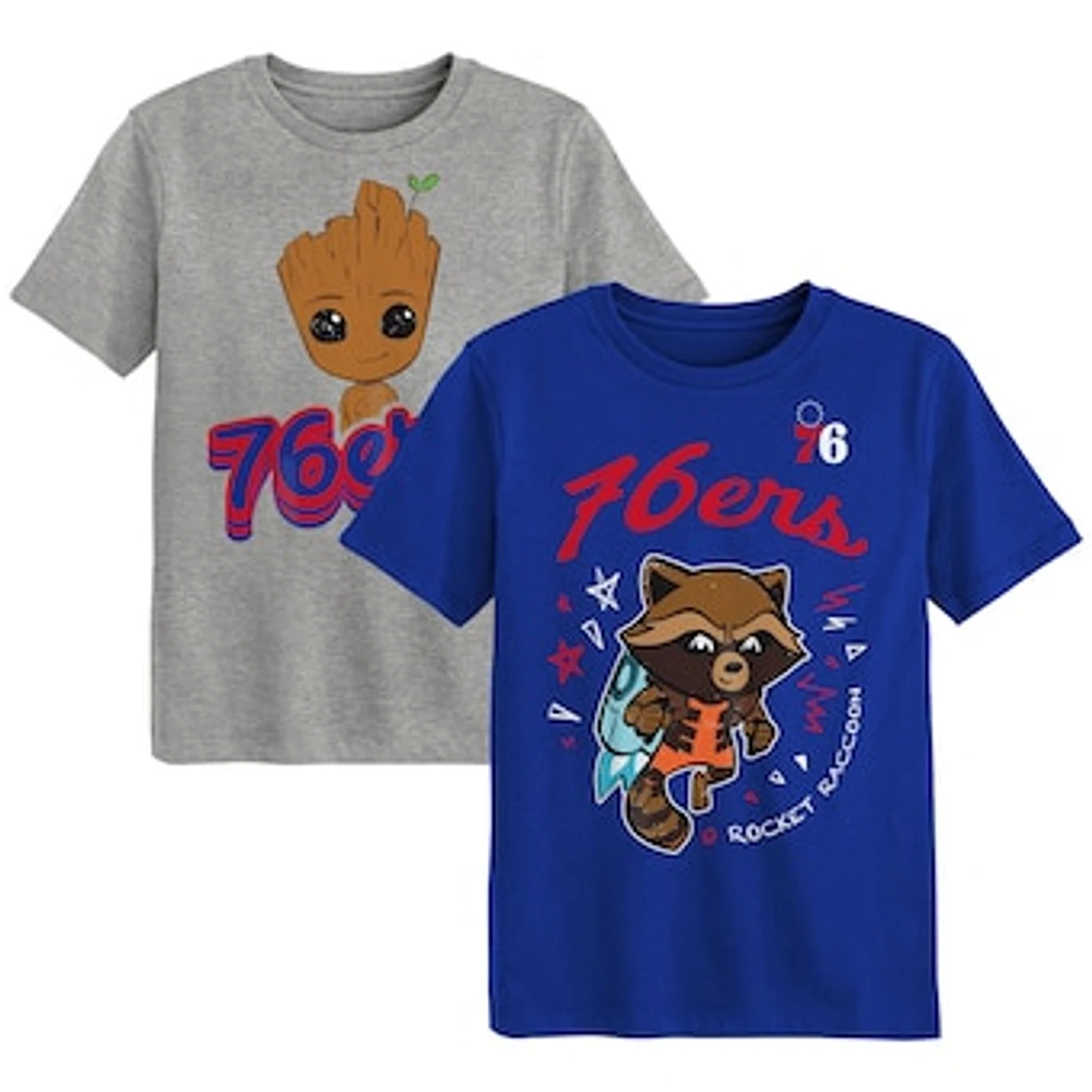 Preschool Philadelphia 76ers Two-Piece Guardians Of The Galaxy T-Shirt Set