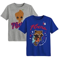 Preschool Philadelphia 76ers Two-Piece Guardians Of The Galaxy T-Shirt Set