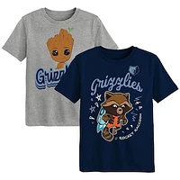 Preschool Memphis Grizzlies Two-Piece Guardians Of The Galaxy T-Shirt Set