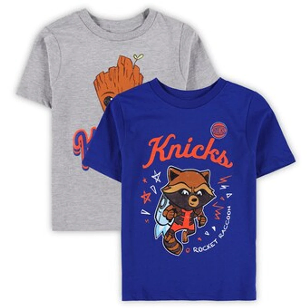 Preschool New York Knicks Two-Piece Guardians Of The Galaxy T-Shirt Set