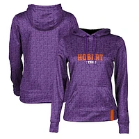 Women's ProSphere  Purple Hobart & William Smith Colleges Tennis Pullover Hoodie