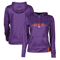 Women's ProSphere  Purple Hobart & William Smith Colleges Tennis Pullover Hoodie