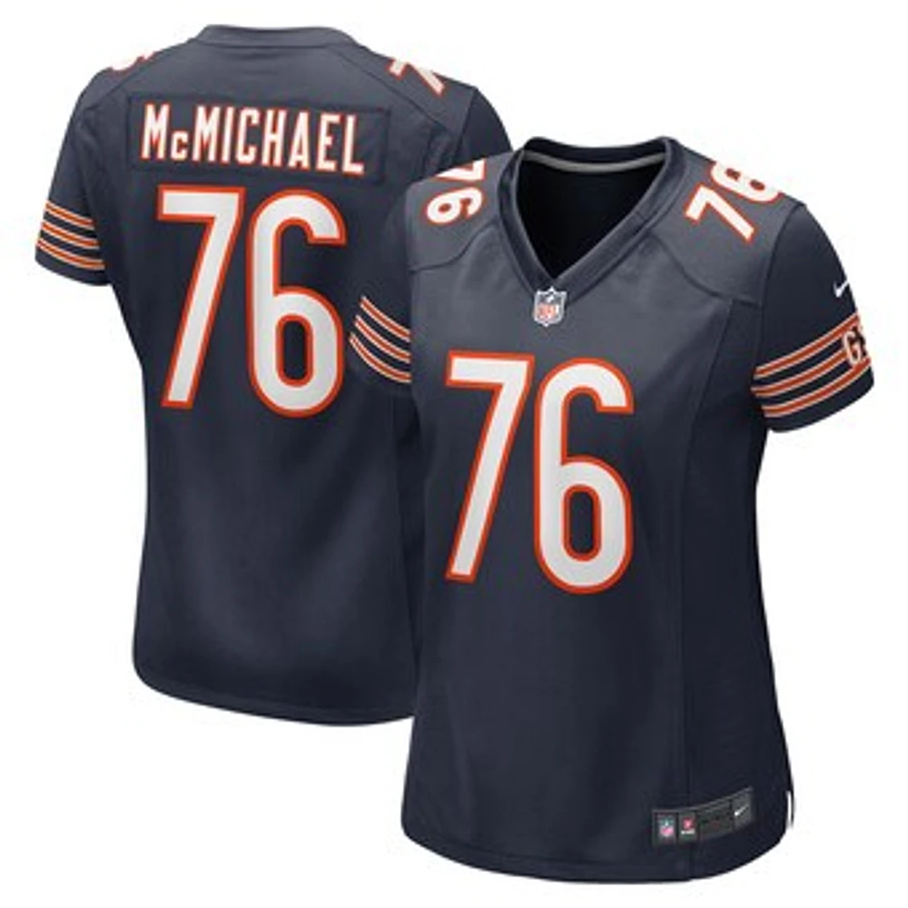 Women's Nike Steve McMichael  Navy Chicago Bears Retired Player Game Jersey