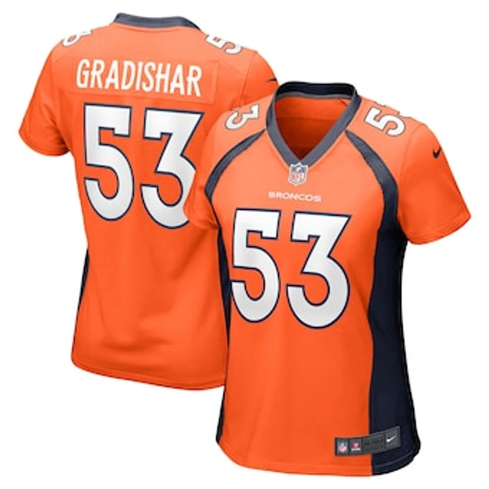 Women's Nike Randy Gradishar  Orange Denver Broncos Retired Player Game Jersey