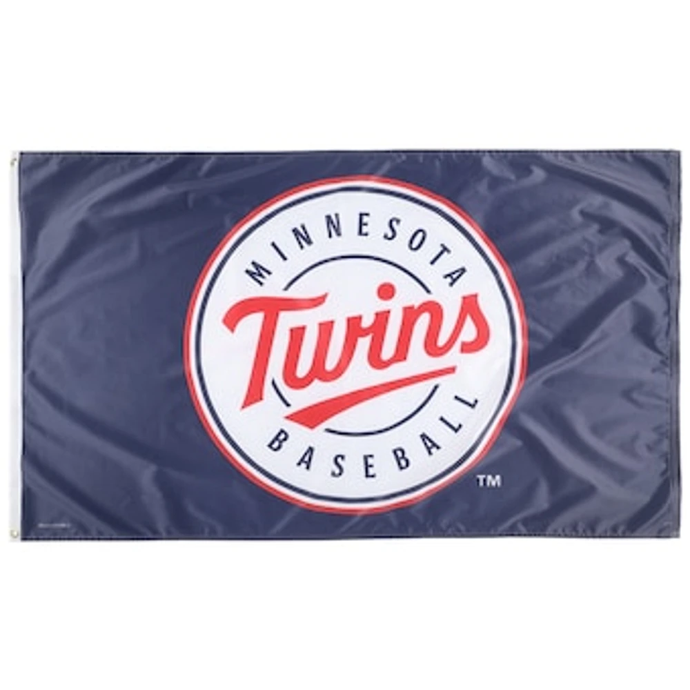 WinCraft Minnesota Twins 3' x 5' Single-Sided Deluxe Flag