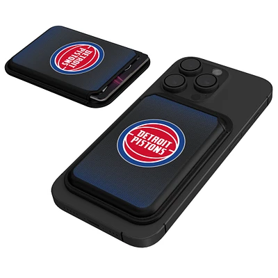 Keyscaper Detroit Pistons Magnetic Credit Card Wallet