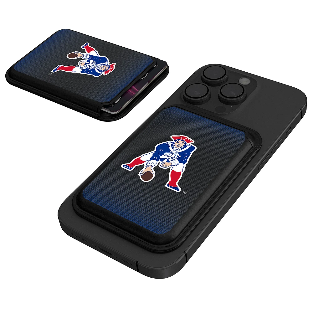 Keyscaper New England Patriots Historic Logo Magnetic Credit Card Wallet