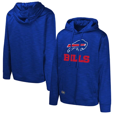 Men's Royal Buffalo Bills Streak Fleece Pullover Hoodie