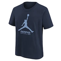 Preschool Jordan Brand Light Blue Memphis Grizzlies Essential Jumpman T-Shirt