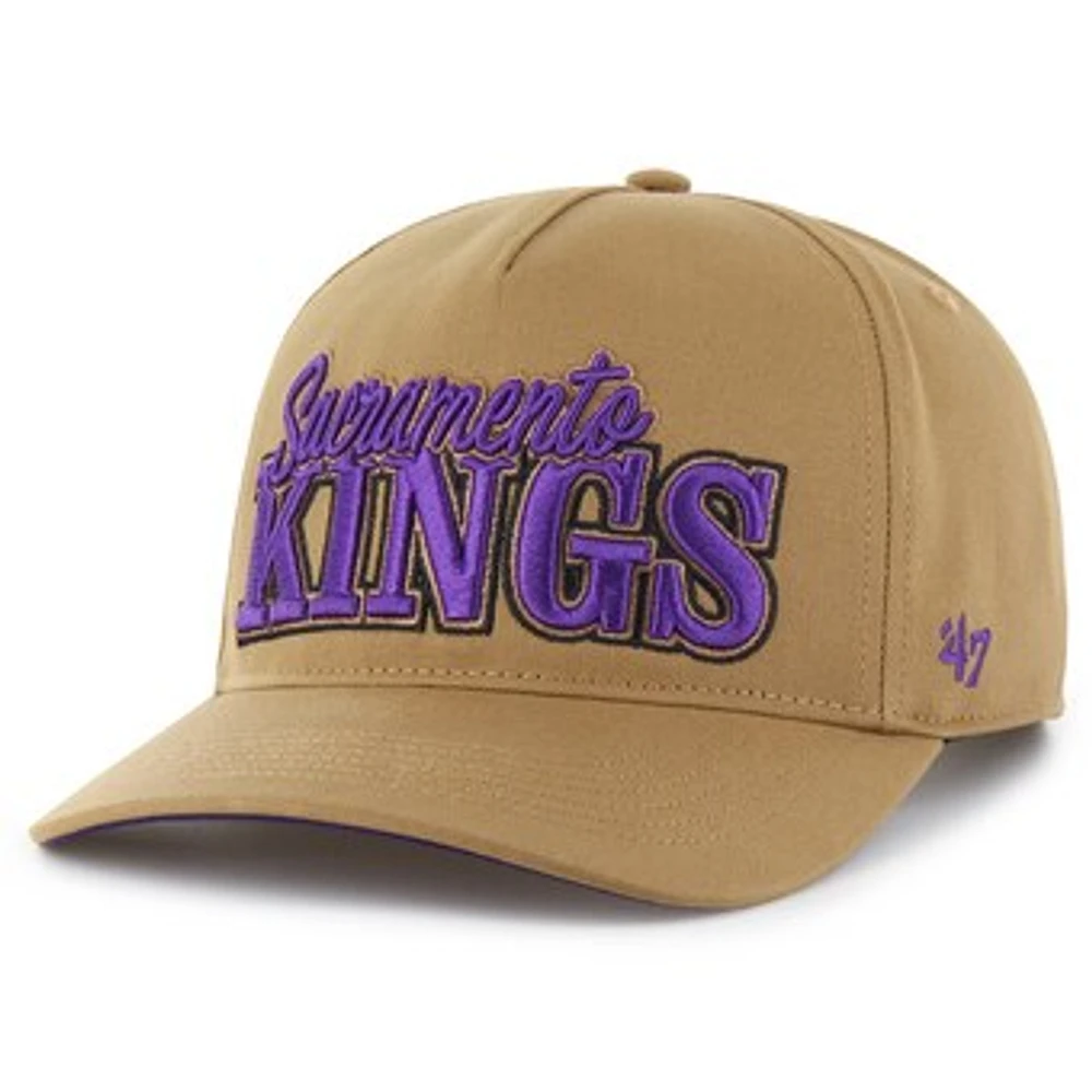 Men's '47 Tan Sacramento Kings Barnes Hitch Adjustable Hat