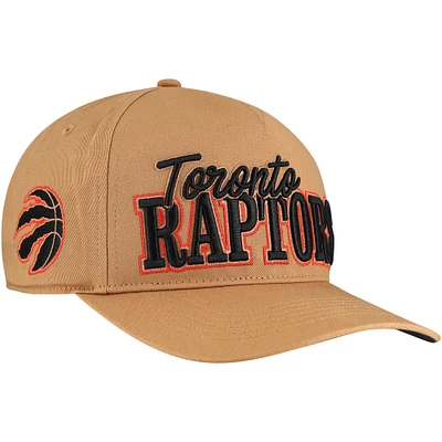 Men's '47 Tan Toronto Raptors Barnes Hitch Adjustable Hat