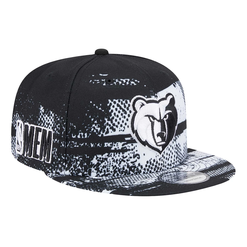 New Era Black Memphis Grizzlies Tip-Off 9FIFTY Snapback Hat