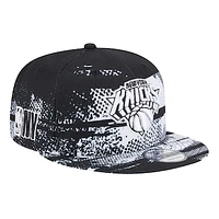 New Era Black New York Knicks Tip-Off 9FIFTY Snapback Hat