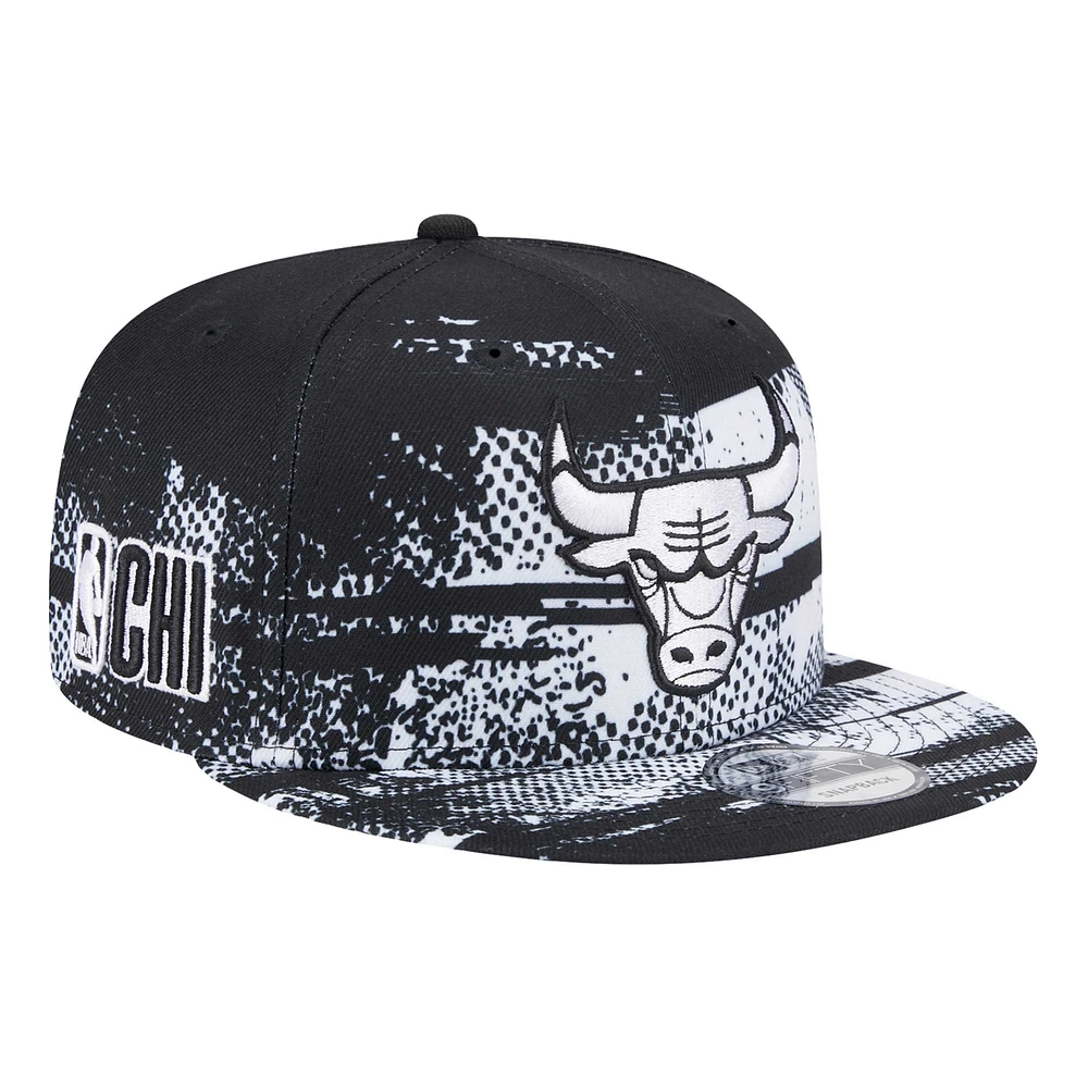 New Era Black Chicago Bulls 2024 Tip-Off 9FIFTY Snapback Hat