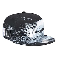 Men's New Era Black Utah Jazz Tip-Off 9FIFTY Snapback Hat