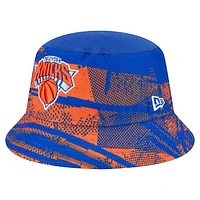 Men's New Era  Blue/Orange York Knicks Tip-Off Bucket Hat