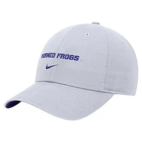 Men's Nike TCU Horned Frogs 2024 Sideline Club Adjustable Hat