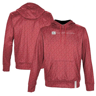 Men's ProSphere Red Boston University Kilachand Honors College Pullover Hoodie