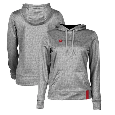 Women's ProSphere Gray Boston University Faculty of Computing and Data Sciences Pullover Hoodie