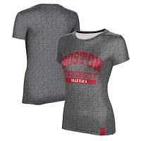 Women's ProSphere Heather Gray Boston University Grandma T-Shirt