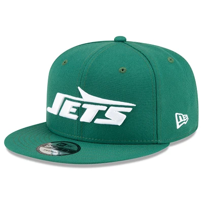 Men's New Era Green New York Jets 9FIFTY Snapback Hat