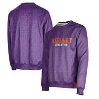 Men's ProSphere  Purple Hobart & William Smith Colleges Athletics Crewneck Pullover Sweatshirt