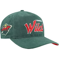 Men's '47  Green Minnesota Wild Crosstown Corduroy Hitch Adjustable Hat