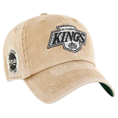 Men's '47 Khaki Los Angeles Kings  Earldor Clean Up Adjustable Hat