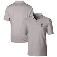 Men's Cutter & Buck Kansas State Wildcats Vault Forge Pencil Stripe Stretch Polo