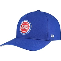 Men's '47 Blue Detroit Pistons Core Logo Hitch Adjustable Hat