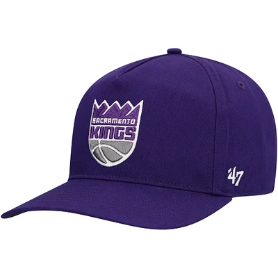 Men's '47 Purple Sacramento Kings Core Logo Hitch Adjustable Hat