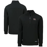 Men's Cutter & Buck South Carolina Gamecocks Roam Eco Recycled Quarter-Zip Sweatshirt