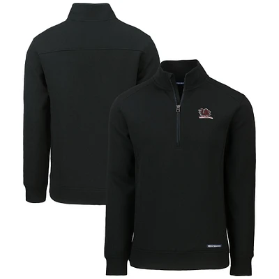 Men's Cutter & Buck South Carolina Gamecocks Roam Eco Recycled Quarter-Zip Sweatshirt