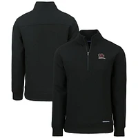 Men's Cutter & Buck South Carolina Gamecocks Roam Eco Recycled Quarter-Zip Sweatshirt
