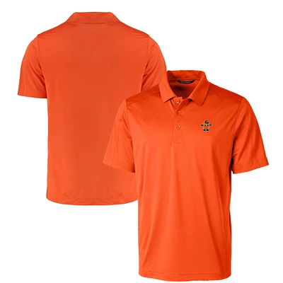 Men's Cutter & Buck Syracuse Orange Vault Prospect Textured Stretch Polo