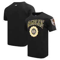 Men's Pro Standard Black Grambling Tigers Crest T-Shirt