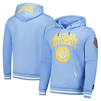 Men's Pro Standard Light Blue Southern University Jaguars Crest Pullover Hoodie